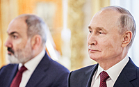 Пашинян поздравил Путина с победой на выборах