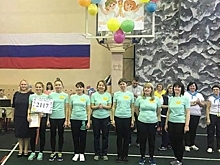 Педагоги из Щербинки приняли участие в окружном этапе соревнований «Вместе весело шагать»