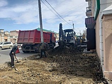 В Пензе начат ремонт тротуаров на ул. Бакунина