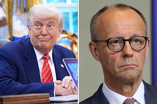 Трамп поселил Мерца в розовой комнате с балдахином для принцесс