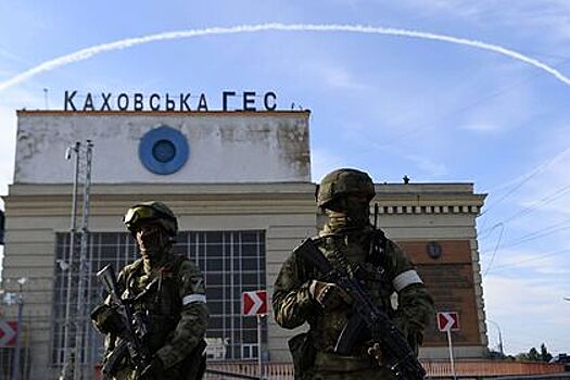 ВСУ обстреляли район ГЭС в Новой Каховке