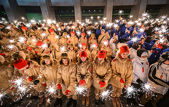 Акция "Искра Надежды" собрала студентов вузов и представителей молодежных организаций