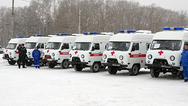 16 новых машин «Скорой помощи» приехали на Вологодчину