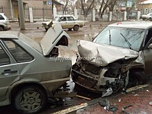 На Комсомольской в Оренбурге ДТП с пьяным водителем