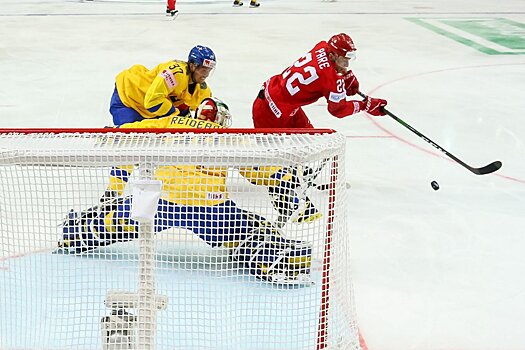 Швеция — Беларусь — 0:1 — видео, голы, обзор матча чемпионата мира по хоккею — 2021