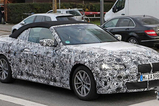 BMW 4 Series Convertible выходит на финишную прямую перед официальным дебютом