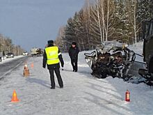 СК возбудил дело после гибели восьми человек в ДТП под Красноярском
