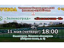 ФК «Зеленоград» потерял первые очки в Чемпионате Москвы среди ЛФК