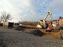 В Азове ремонтируют дорогу по Кагальницкому шоссе