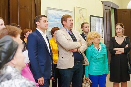 Две выставки московского художника Бориса Клементьева открылись в Вологде(ФОТО)