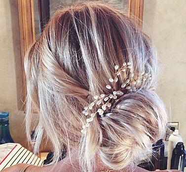 Как сделать «ванильный» пучок на голове?