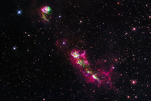 Телескоп Хаббл запечатлел загадочный звездный взрыв