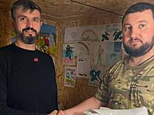 Депутат передал бойцам продукты и письма из дома