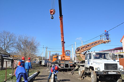 В станице под Анапой модернизируют электросети