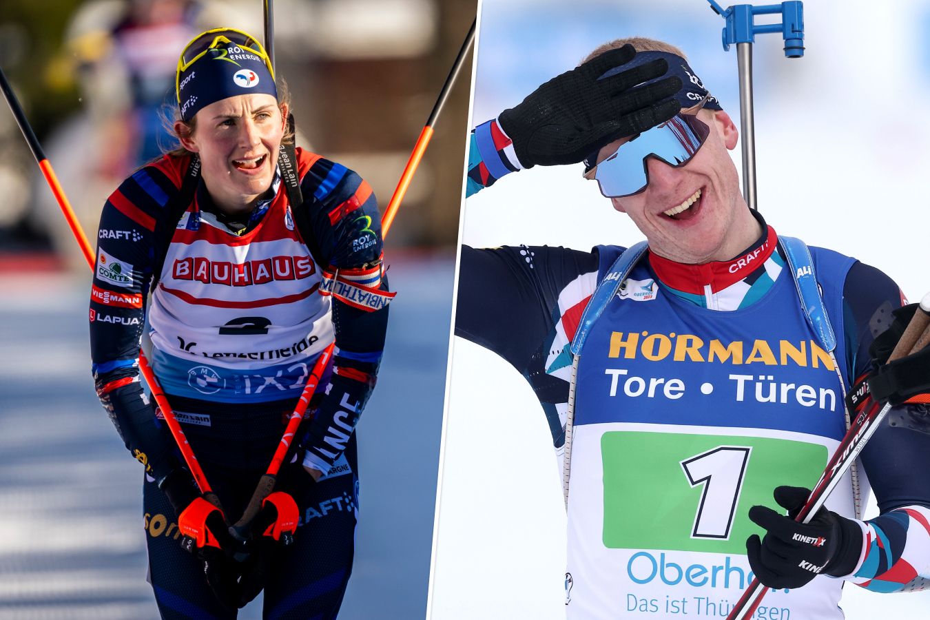 Немецкий биатлонист Олимпийский чемпион