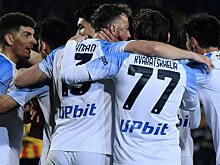"Наполи" в гостях обыграл "Лечче" и увеличил отрыв от "Лацио" до 19 очков