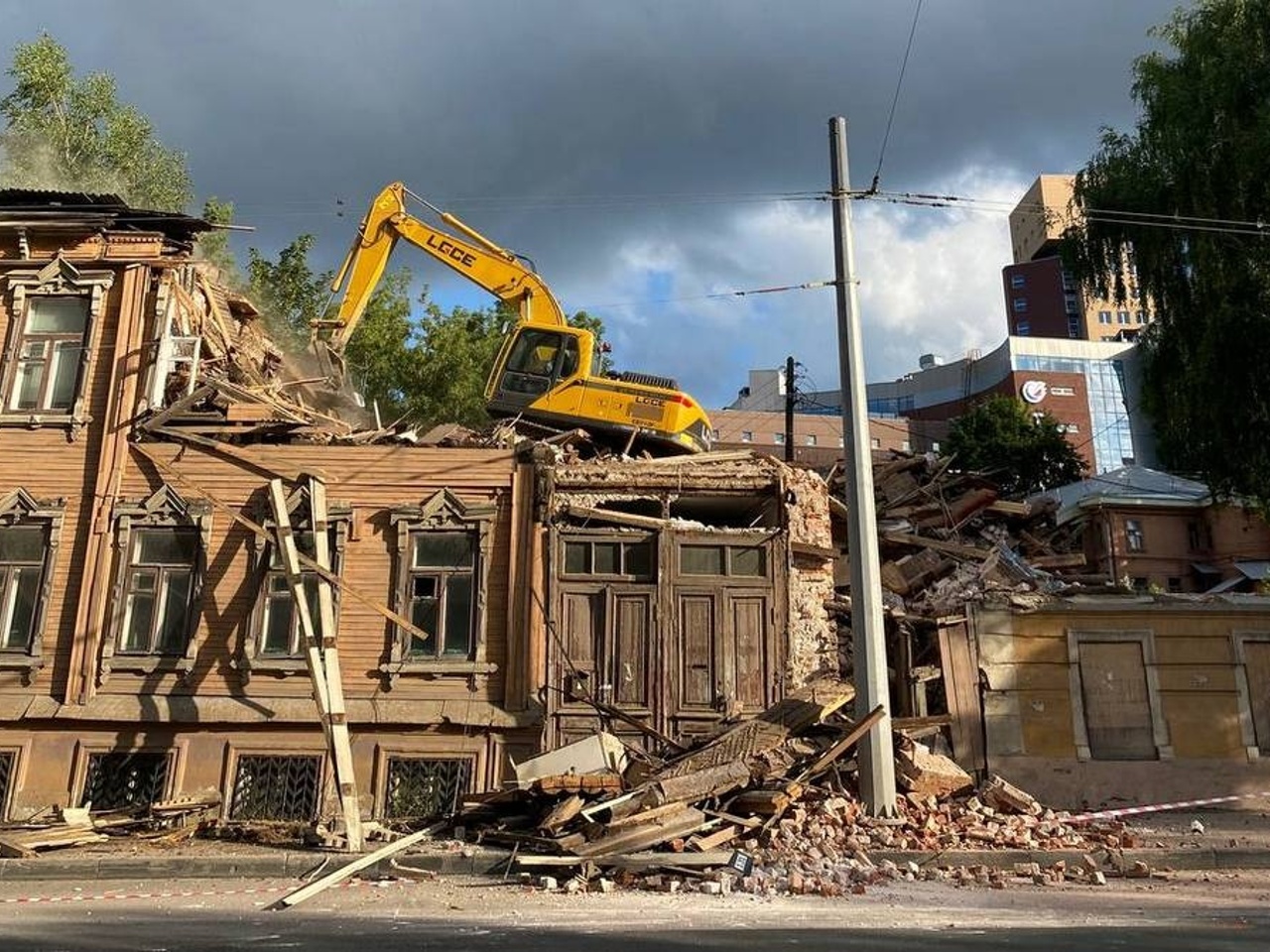 Способ сноса старых домов в центре Нижнего Новгорода объяснили в  правительстве - Рамблер/новости