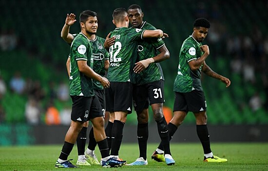 "Краснодар" вышел на первое место в таблице