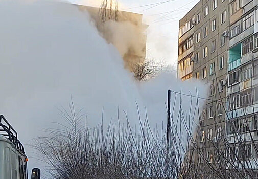 На Полтавской в Энгельсе произошла коммунальная авария