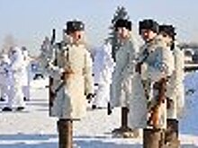 Сотрудники ГУФСИН России по Красноярскому краю приняли участие в исторической реконструкции, посвященной 80-летию подвига Александра Матросова