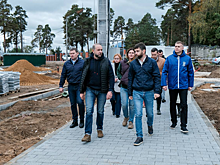Глава Орехово-Зуевского городского округа Руслан Заголовацкий: В микрорайоне Парковский завершается создание лесопарка «Стрелки» для отдыха и спорта