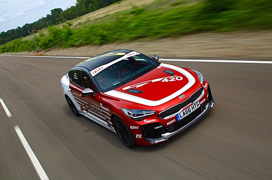 Kia построила экстремальный Stinger