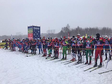 Битцевский лыжный марафон прошел в Москве