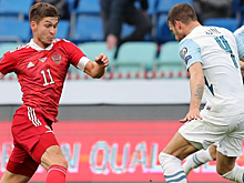 Сборная России заняла первое место в группе благодаря дублю Дзюбы