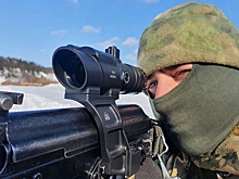 Российские бойцы оценили прицелы для винтовок и комплексы разведки "Швабе"