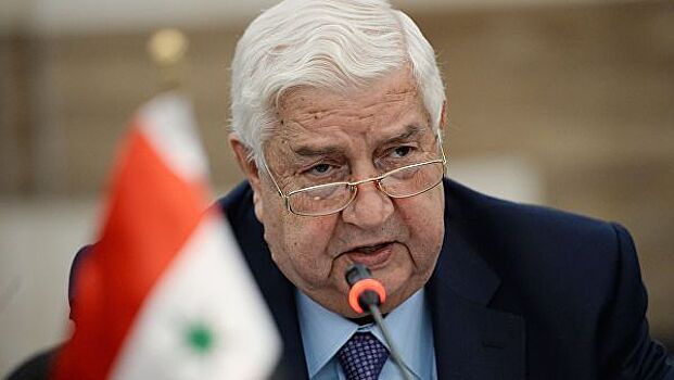 Сирия не хочет военного столкновения с Турцией, заявил Валид Муаллем