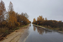 В России отремонтировали уступившую полю по качеству дорогу
