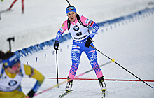 Серебро Юрловой-Перхт — в обзоре масс-старта на чемпионате мира по биатлону