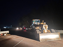 В Бурятии начался перелив через дамбу на Хонхолойском водохранилище
