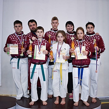 Куряне выиграли медали первенства Росси по киокусинкай