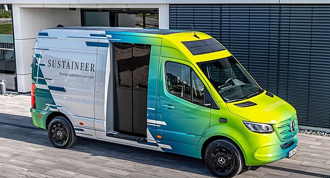 Новая модель Mercedes: не грузовик, а парад технологий