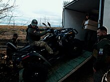 Народный фронт передал танкистам на линию соприкосновения необходимое снаряжение