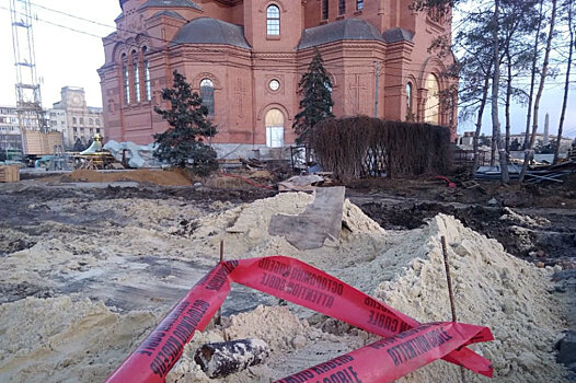 В самом центре Волгограда обнаружили снаряд времен ВОВ