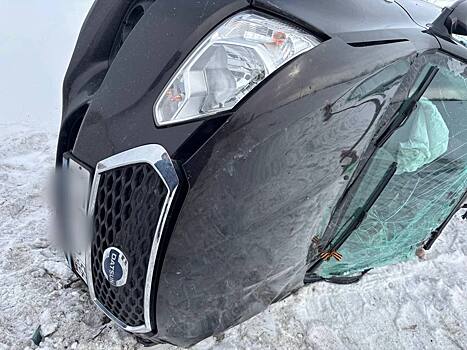 В Оренбуржье столкнулись «Рено Логан» и «Датсун», есть пострадавшие