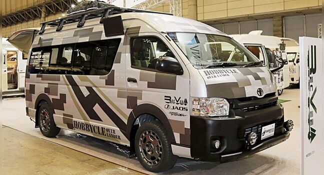 Японский автодом в стиле «Милитари»: Выживальщики оценят