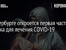 В Петербурге откроется первая частная клиника для лечения COVID-19