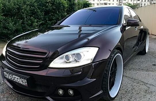 Уникальный для России Mercedes-Benz S550 Wald продают за 2 миллиона рублей