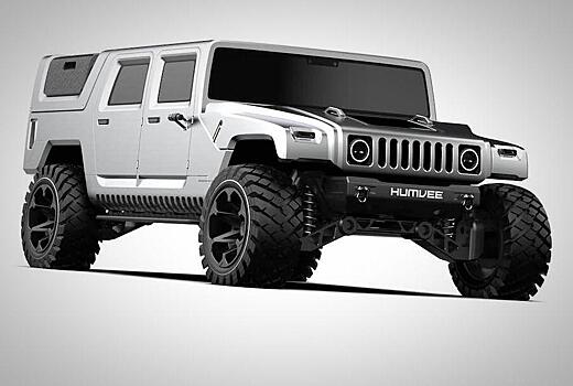Какую внешность может получить электрифицированный Hummer H1?