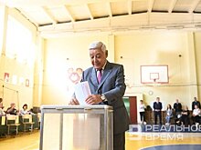 Фарид Мухаметшин проголосовал на выборах депутатов Госсовета Татарстана седьмого созыва