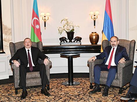 Главы Армении и Азербайджана обсудили конфликт в Карабахе