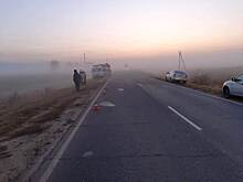 Из-за тумана в Ташлинском районе с трассы слетела «Лада»