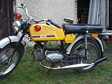 Малоизвестный мопед Jawa Mustang времен СССР