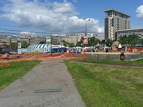 Вместо Ледового дворца жители Ясенева просят построить парк