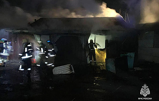 В Башкирии при пожаре в кафе пострадали три женщины