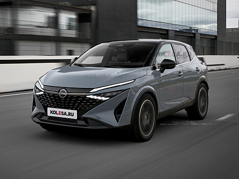 Появились первые изображения Nissan Qashqai в рестайлинге