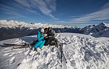 "Высокий" сезон открывается на горнолыжных курортах Сочи